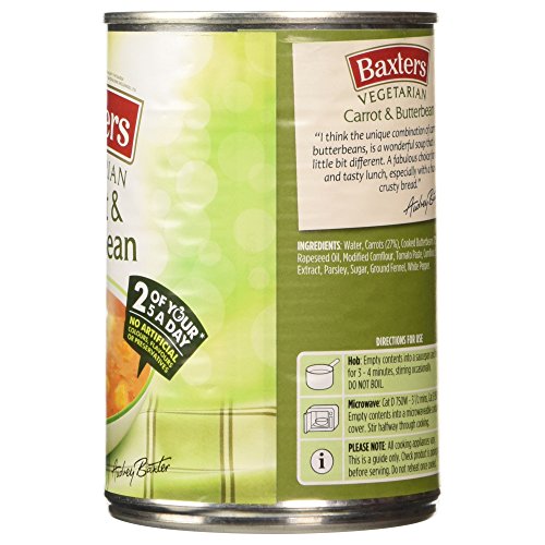 BAXTERS CARROT & BUTTER BEAN 400G
