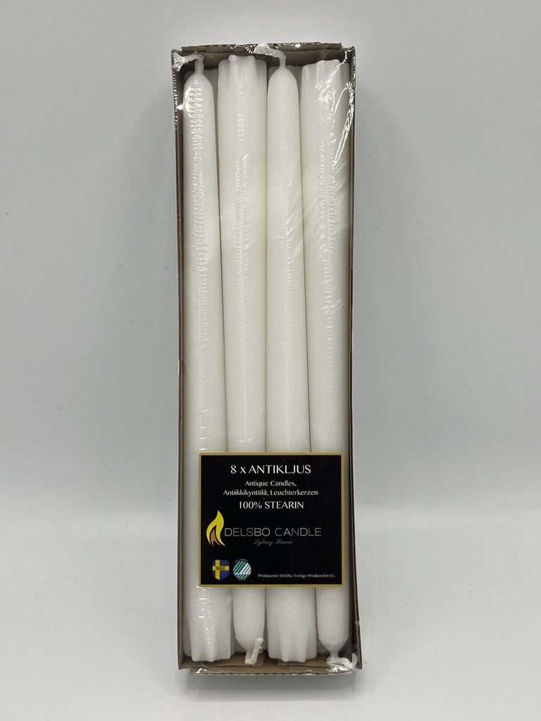 ANTIKLJUS VIT 25CM 8 PCS