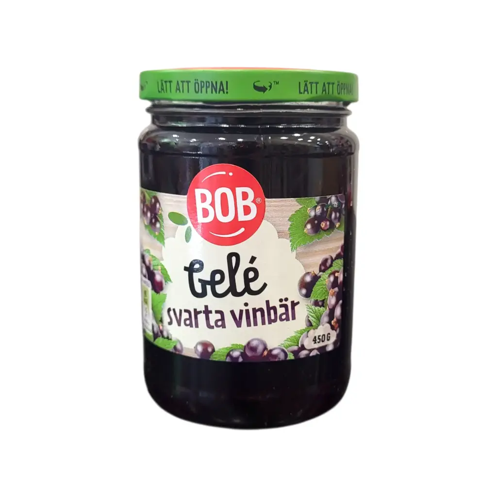 BOB SVART VINBAER GELE 450G