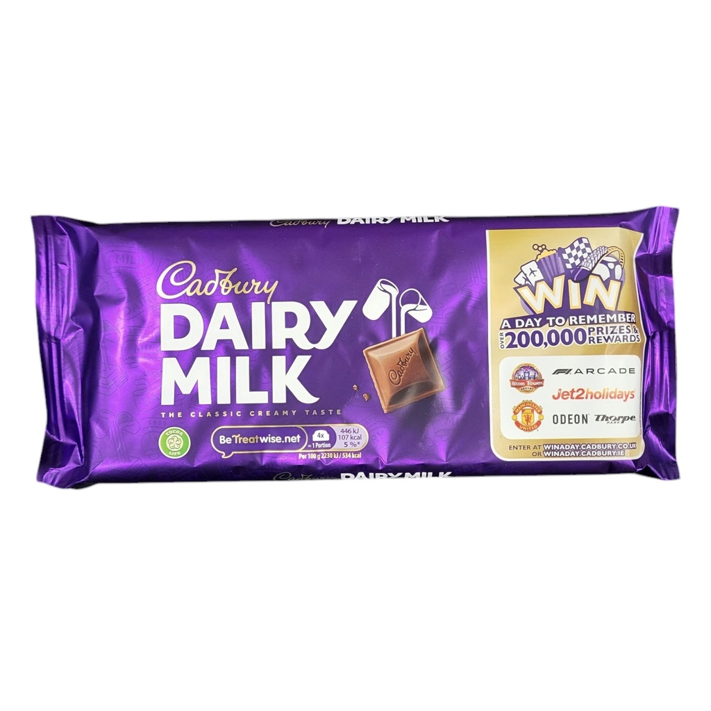 CADBURY DAIRY MILK 180G