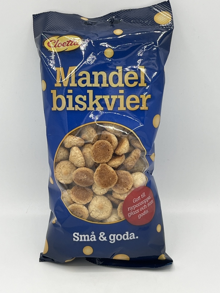 CLOETTA MANDEL BISKVIER 150G