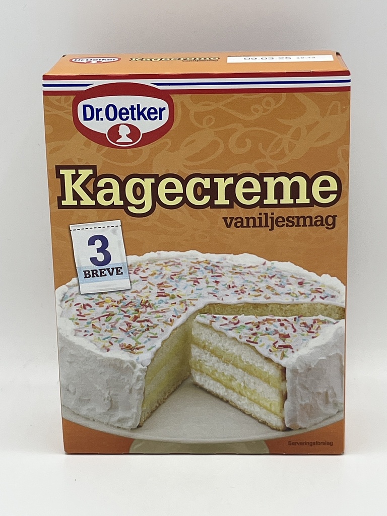 DR OETKER KAGECREME 255G