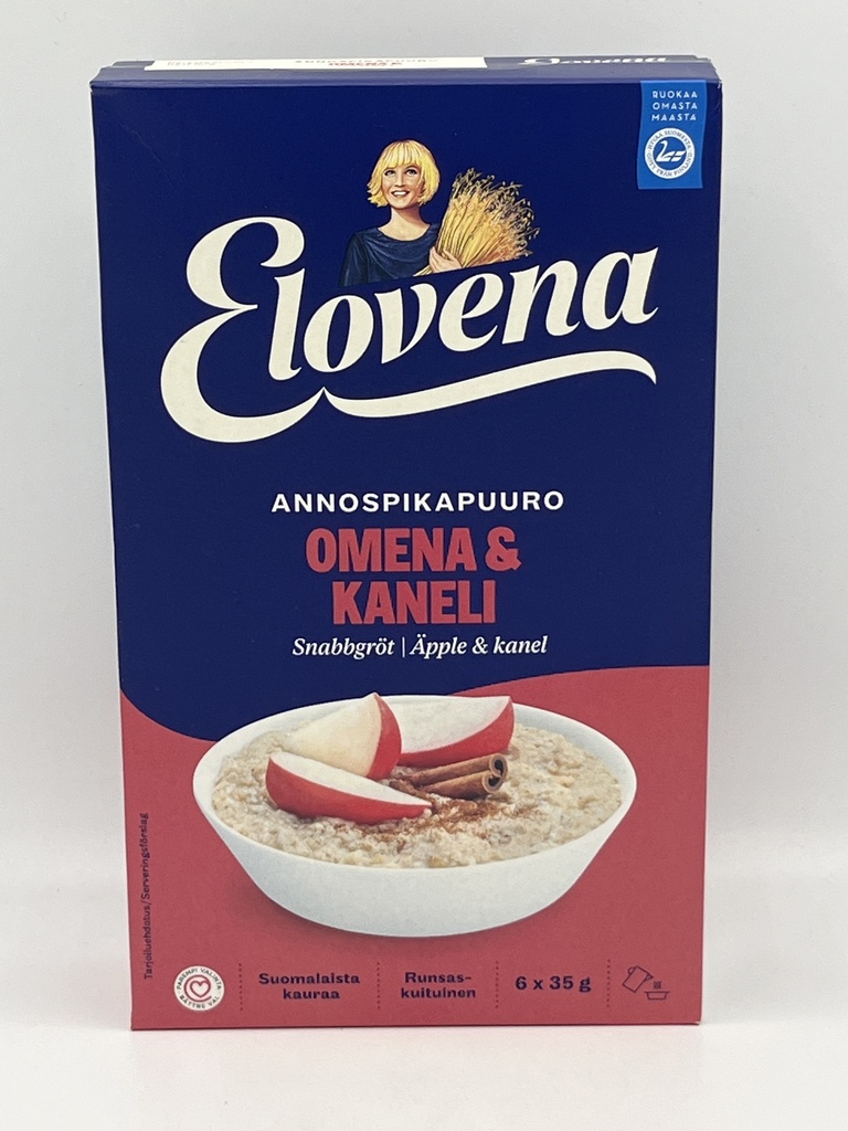 ELOVENA APPLE CINNAMON 210G