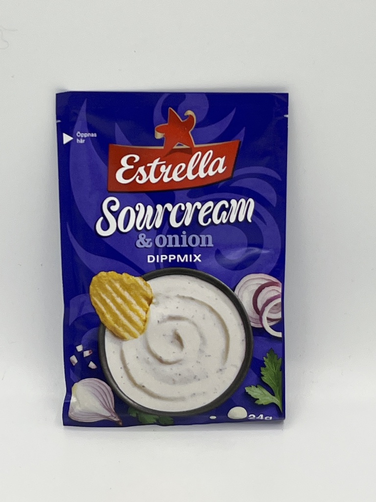 ESTRELLA DIPMIX SOURCREAM  ONION 24G