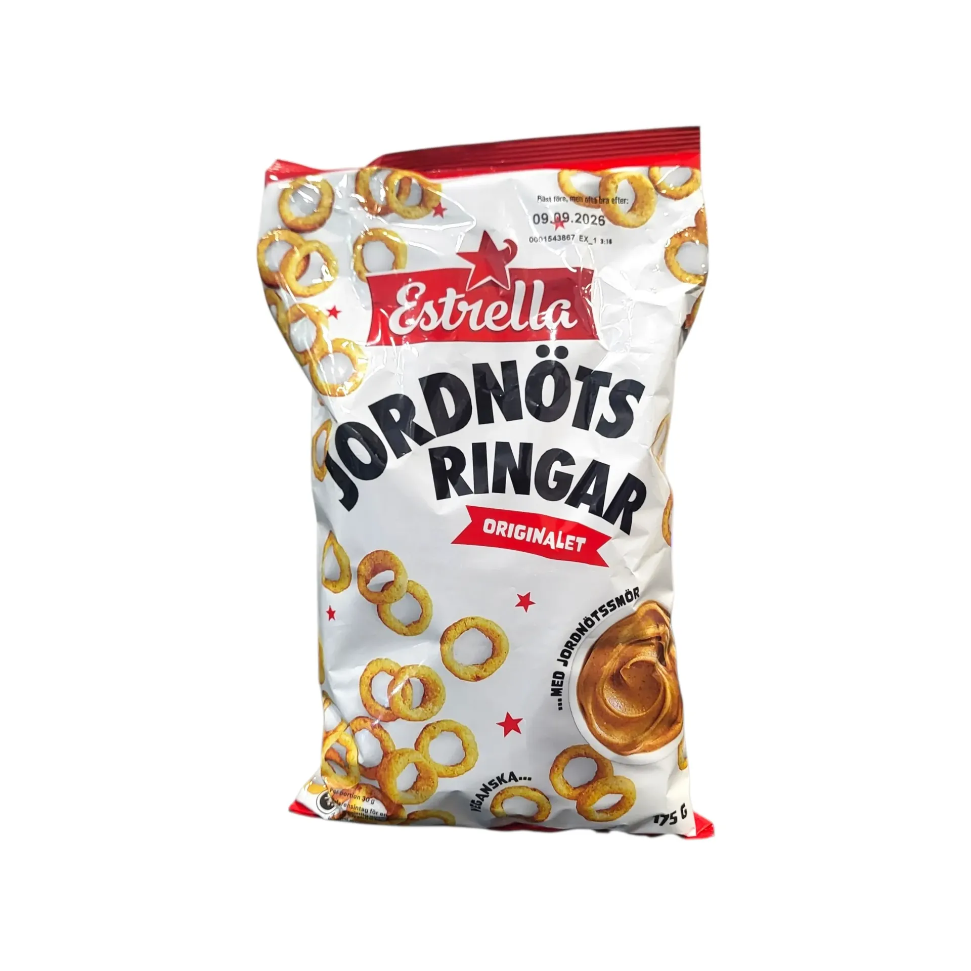 ESTRELLA JORDNOTSRINGAR 175G