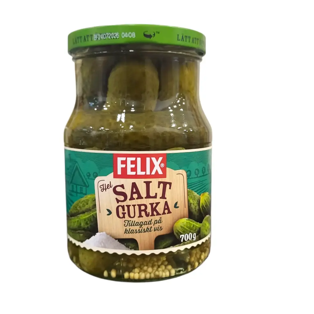 FELIX SALTGURKA HEL 700G