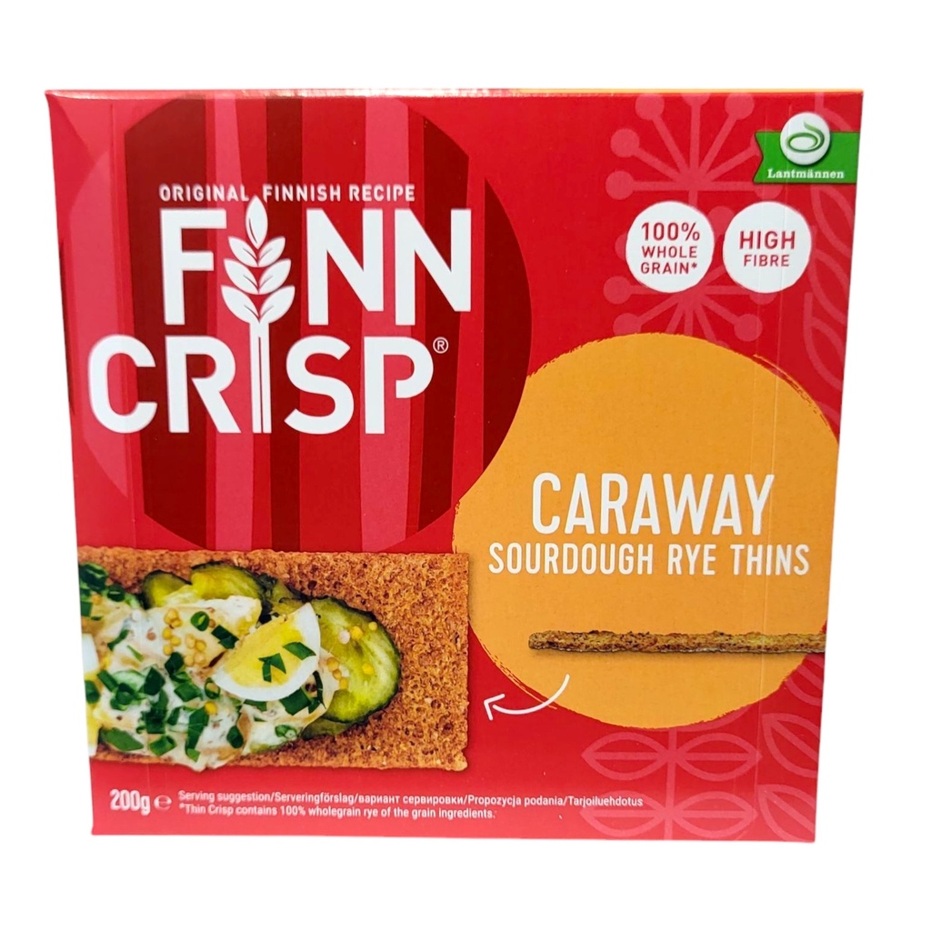 FINN CRISP CARAWAY 200G