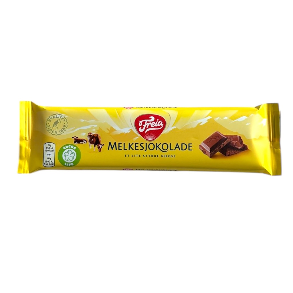 FREIA MELKESJOKOLADE 60G