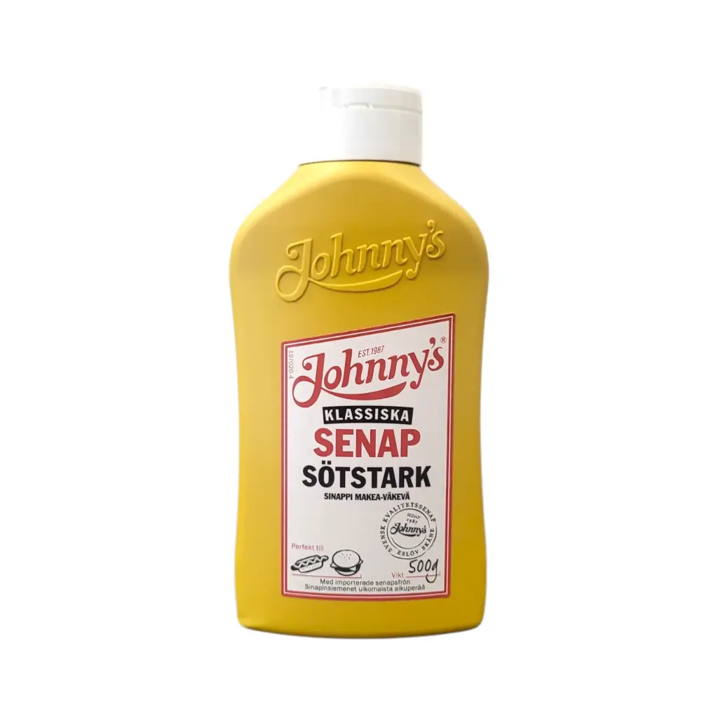Johnnys Senap Sotstark 500g