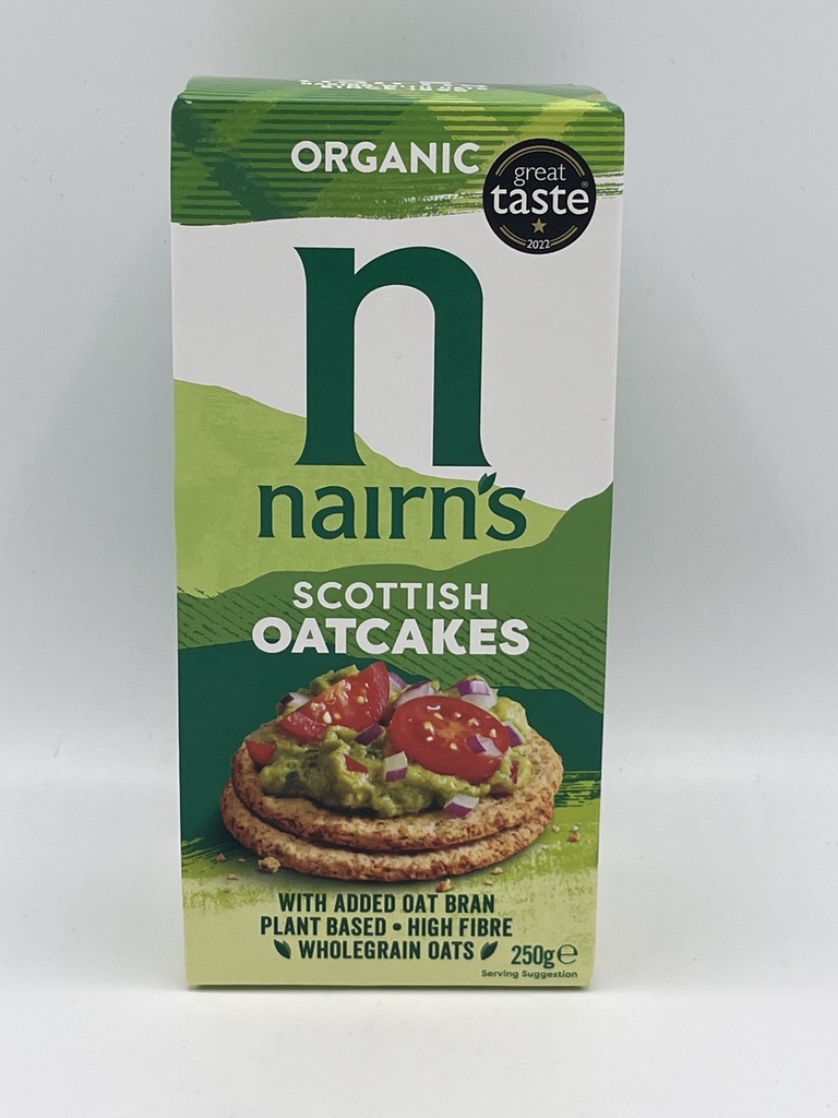 NAIRNS SCOTTISH ORGANIC OATCAKE 250G