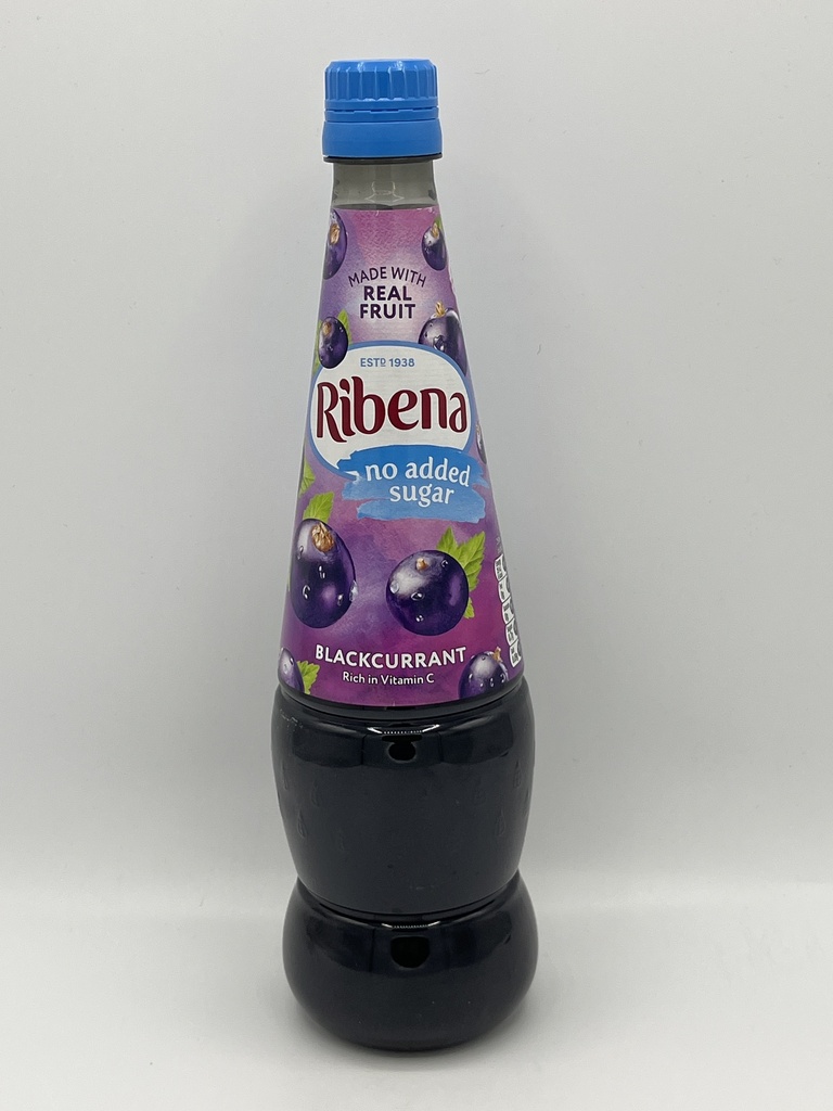 RIBENA BLACKCURRANT SUGAR FREE 850ML