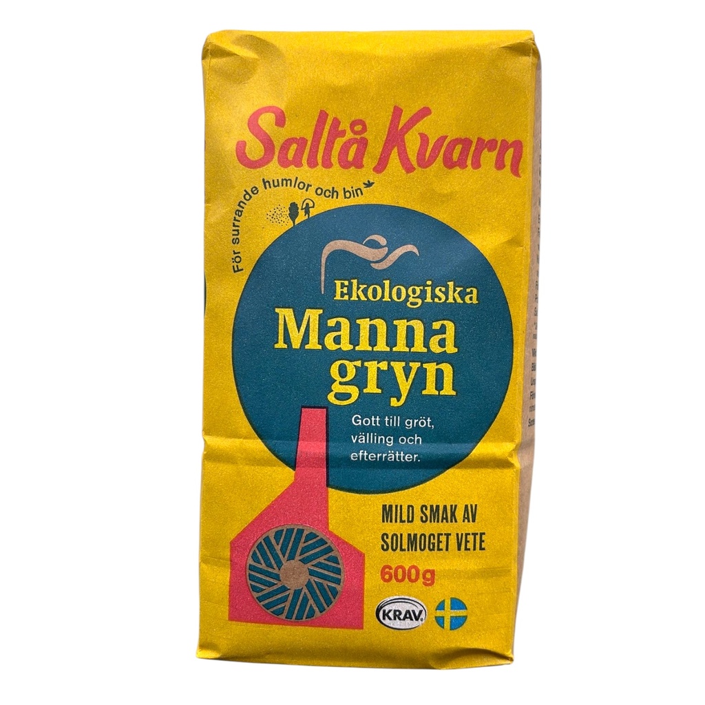 SALTA MANNAGRYN 600G