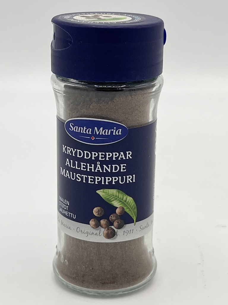 SANTA MARIA KRYDDPEPPAR MALEN 26G