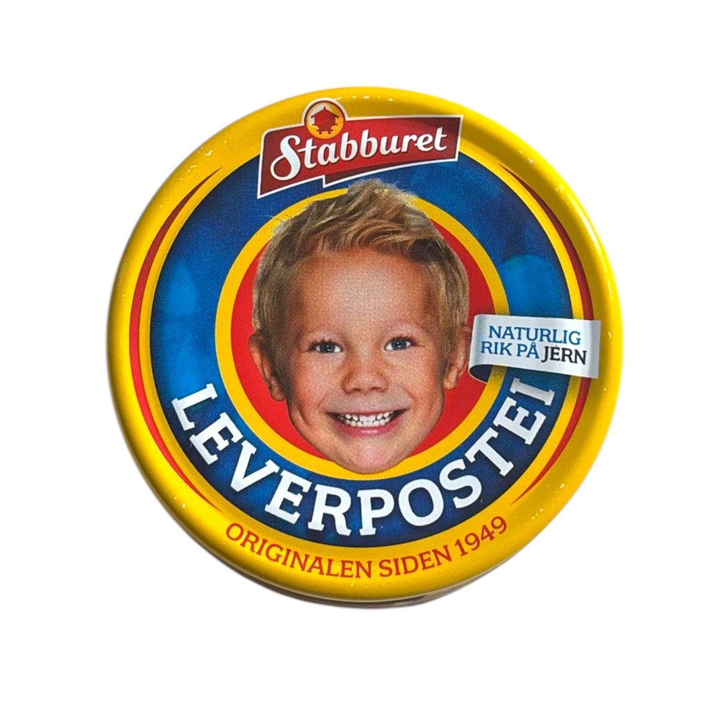 STABBURET LEVERPOSTEI 100G