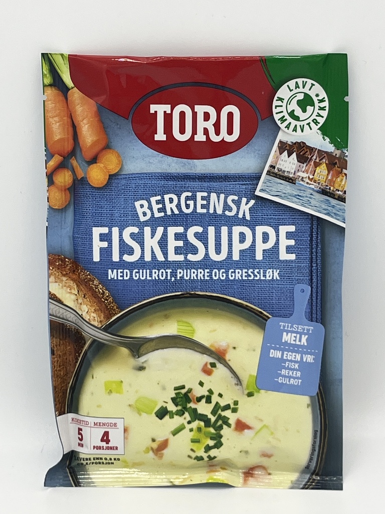 TORO BERGENSK FISKESUPPE 85G