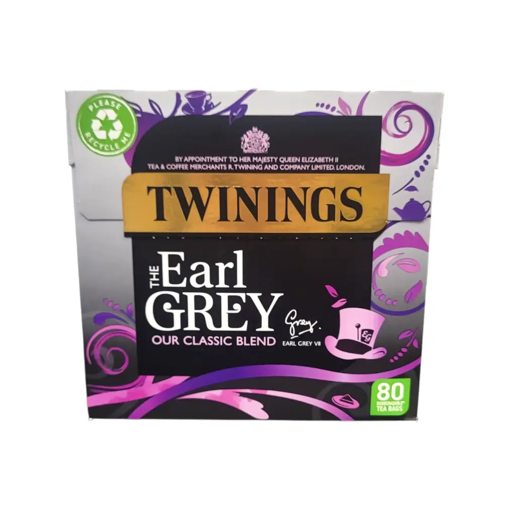 TWININGS EARL GREY 80S