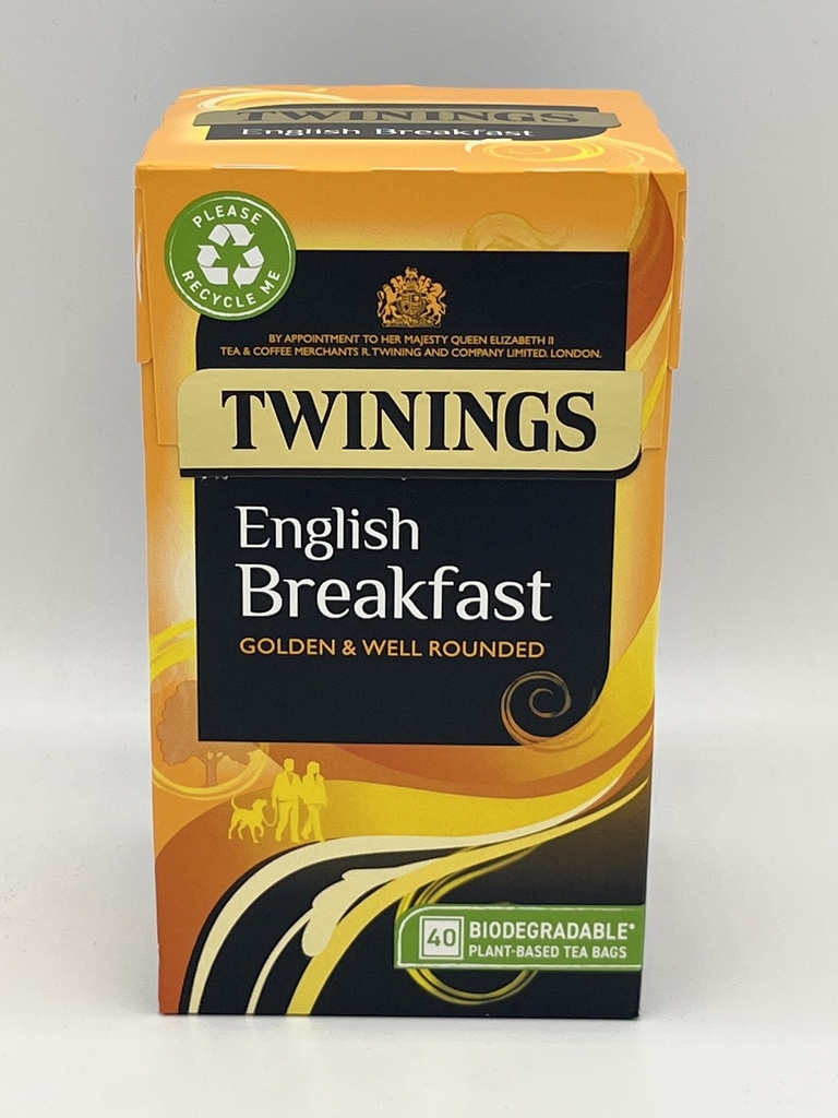 TWININGS ENGLISH BREAKFAST 40S