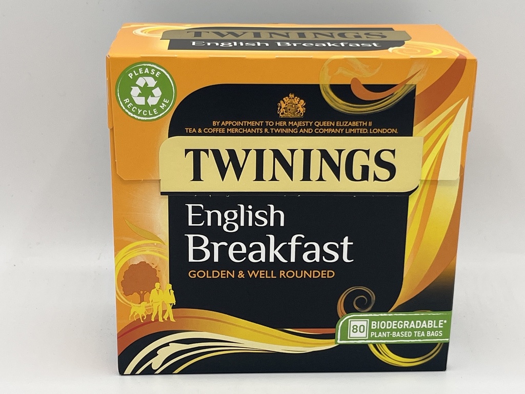 TWININGS ENGLISH BREAKFAST 80S