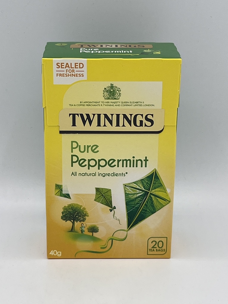 TWININGS PURE PEPPERMINT 20S