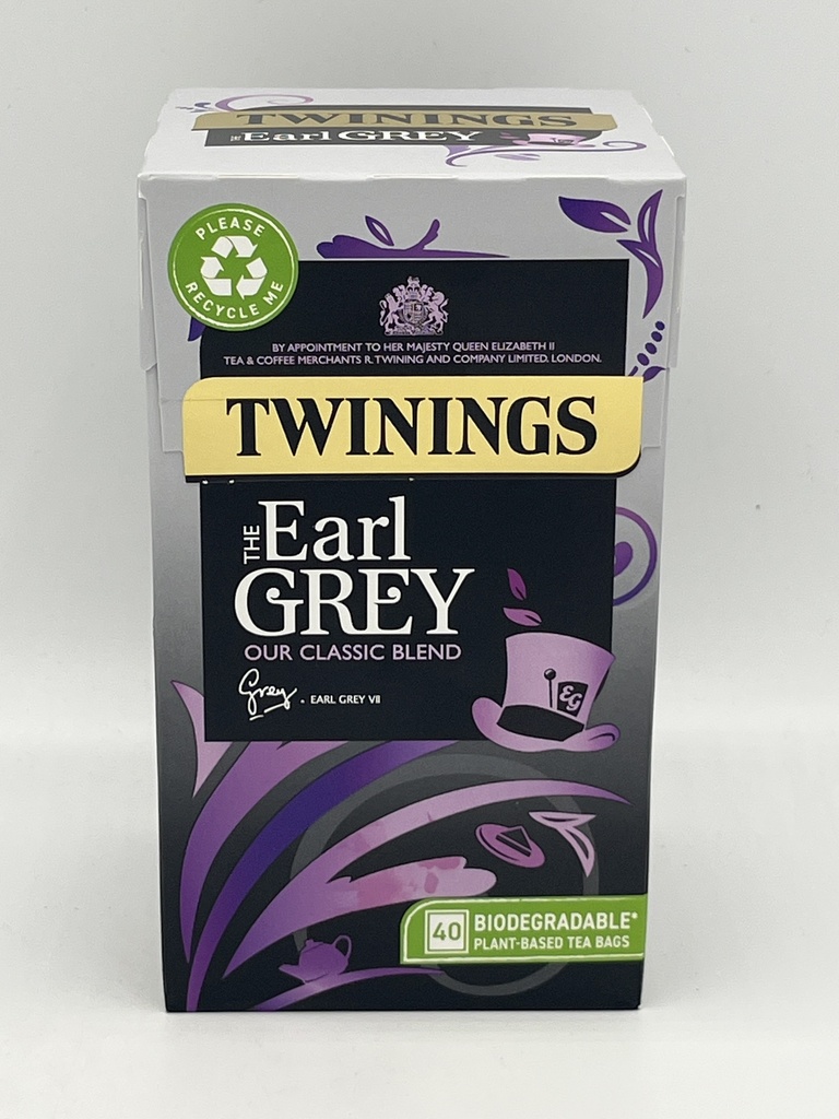 TWININGS EARL GREY 40S