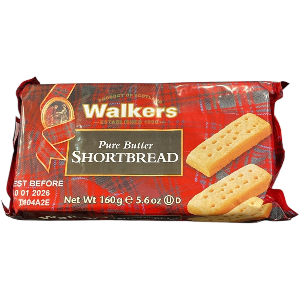 WALKERS SHORTBREAD 160G
