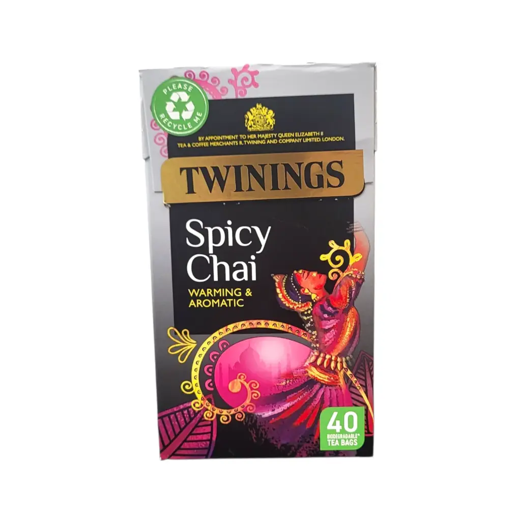 TWININGS SPICY CHAI 40S
