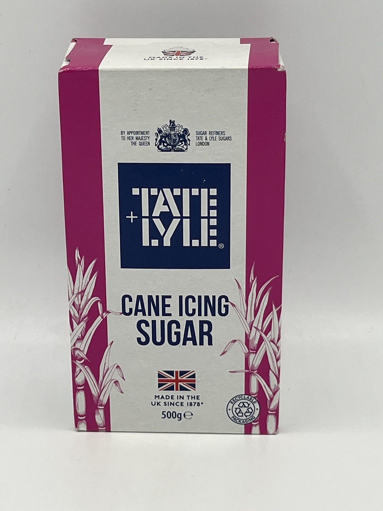 TATE+LYLE CANE ICING SUGAR 500G