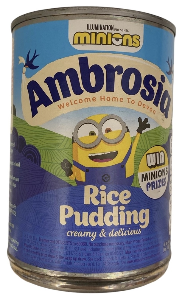 AMBROSIA RICE PUDDING 400G