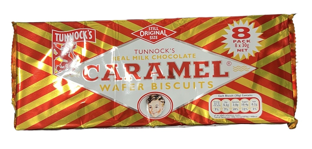 CARAMEL WAFER BISCUITS 240G