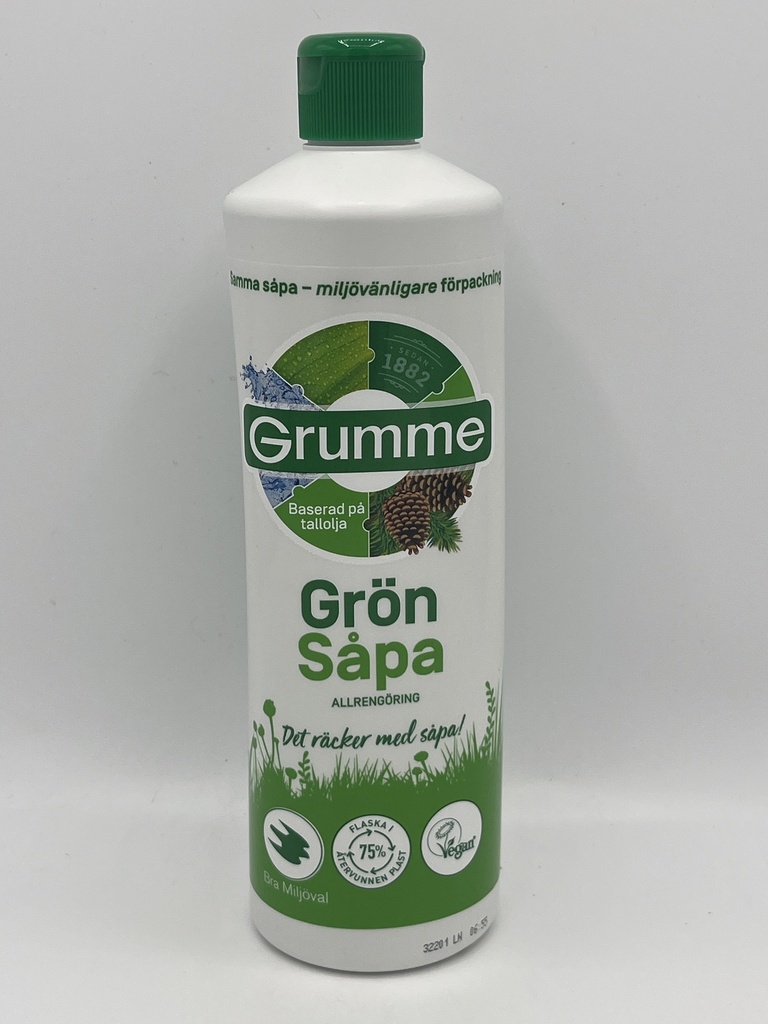 GRUMME GRON SÅPA 750ML