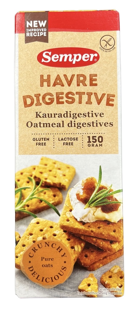 SEMPER HAVRE DIGESTIVEKEX 150