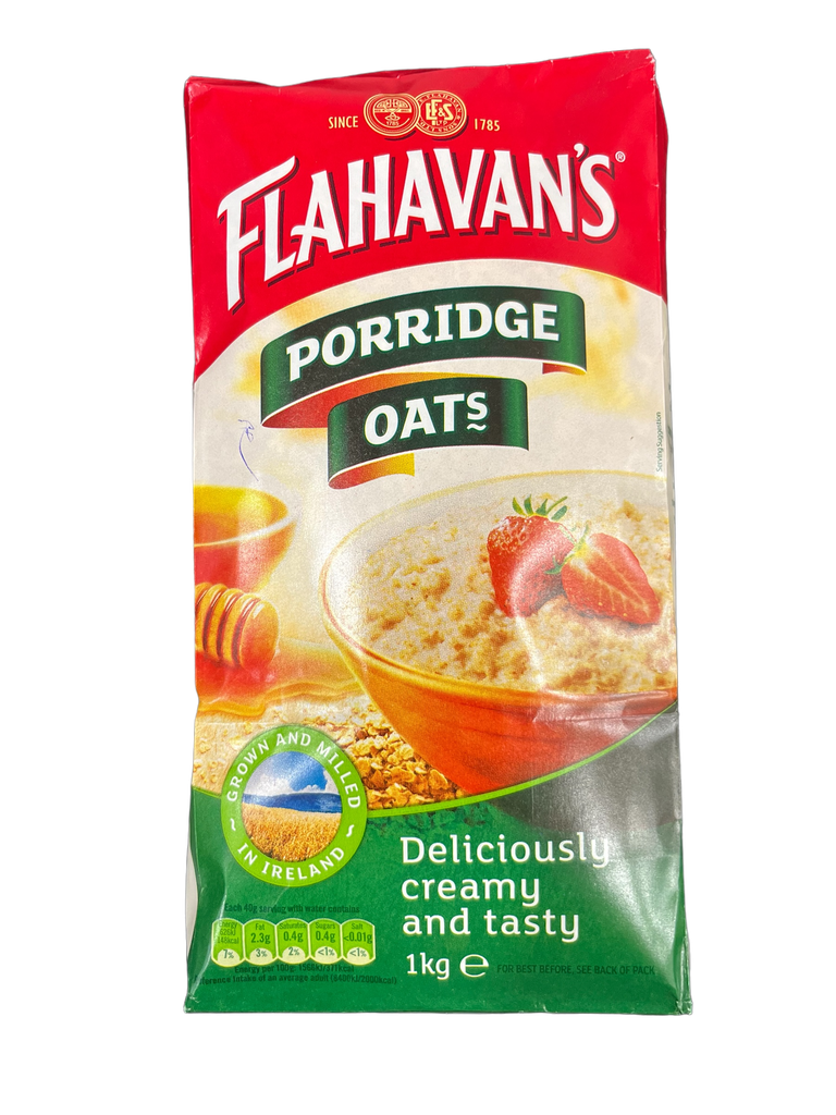 FLAHAVANS PORRIDGE OATS 1KG