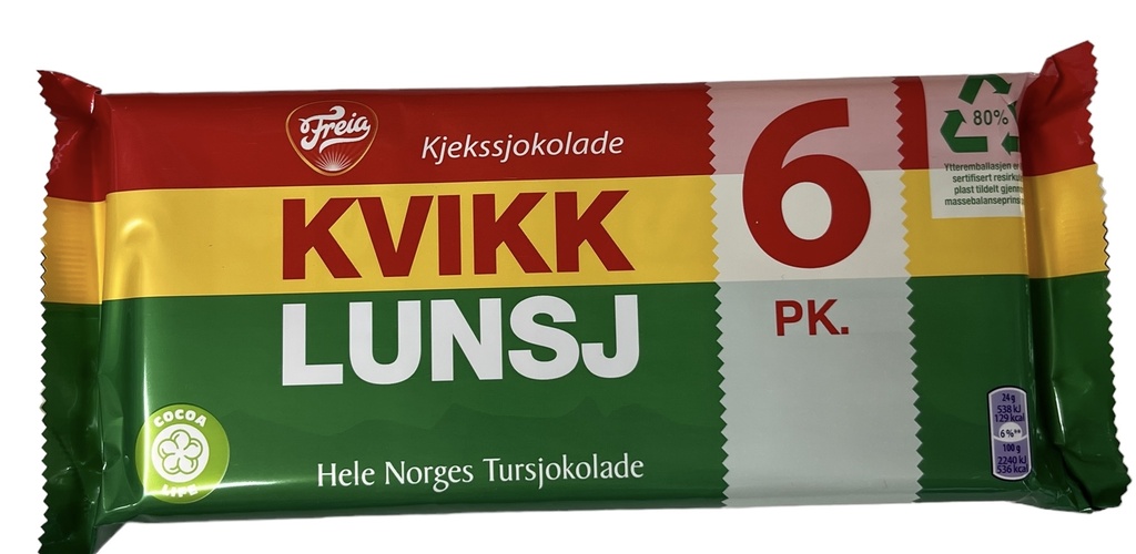 FREIA KVIKK LUNSJ 6-PACK