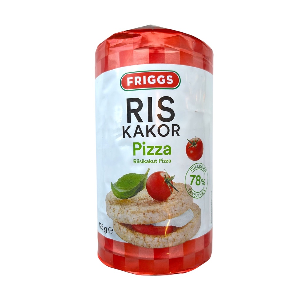 FRIGGS RISKAKOR PIZZA 125G