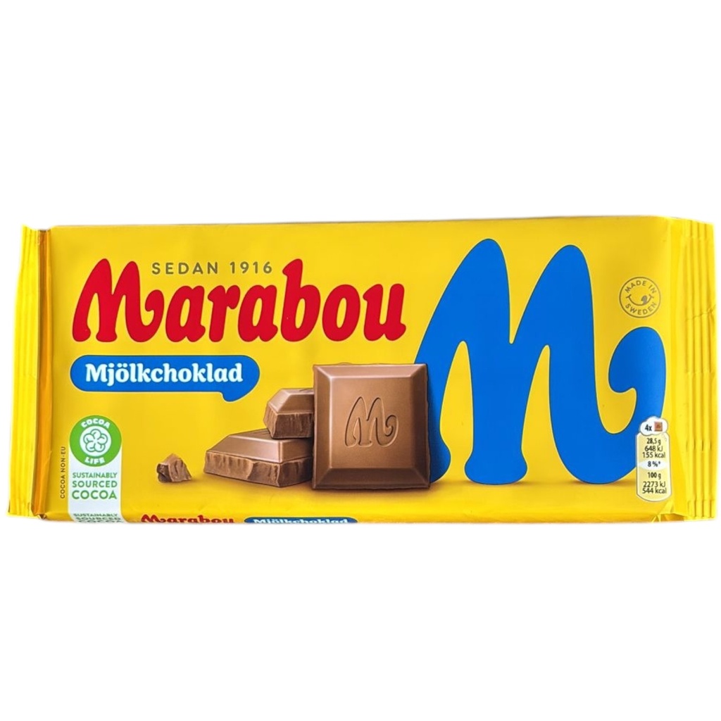 MARABOU MJOLKCHOKLAD 160G 