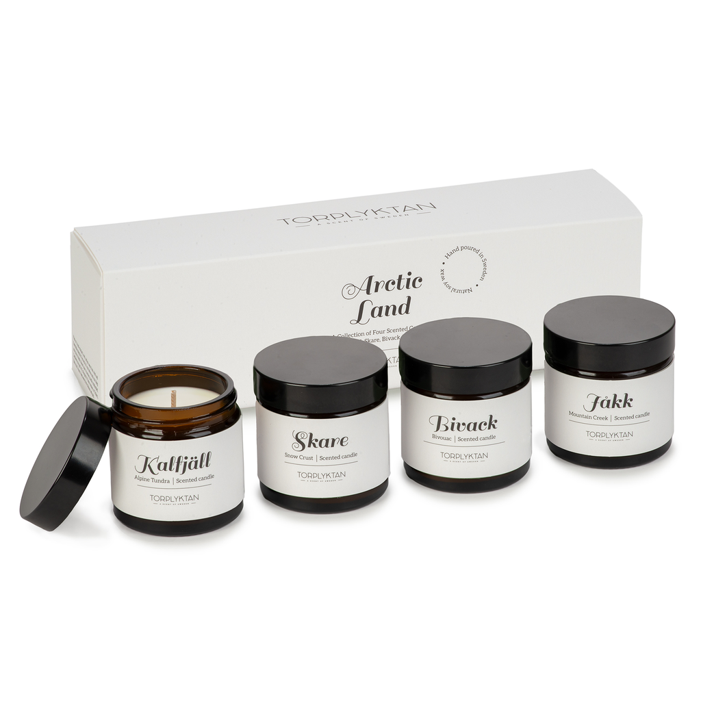TORPLYKTAN DUFTLJUS 4-PK ARTIC LAND