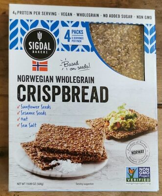 SIGDAL KNEKKEBRØD 564g