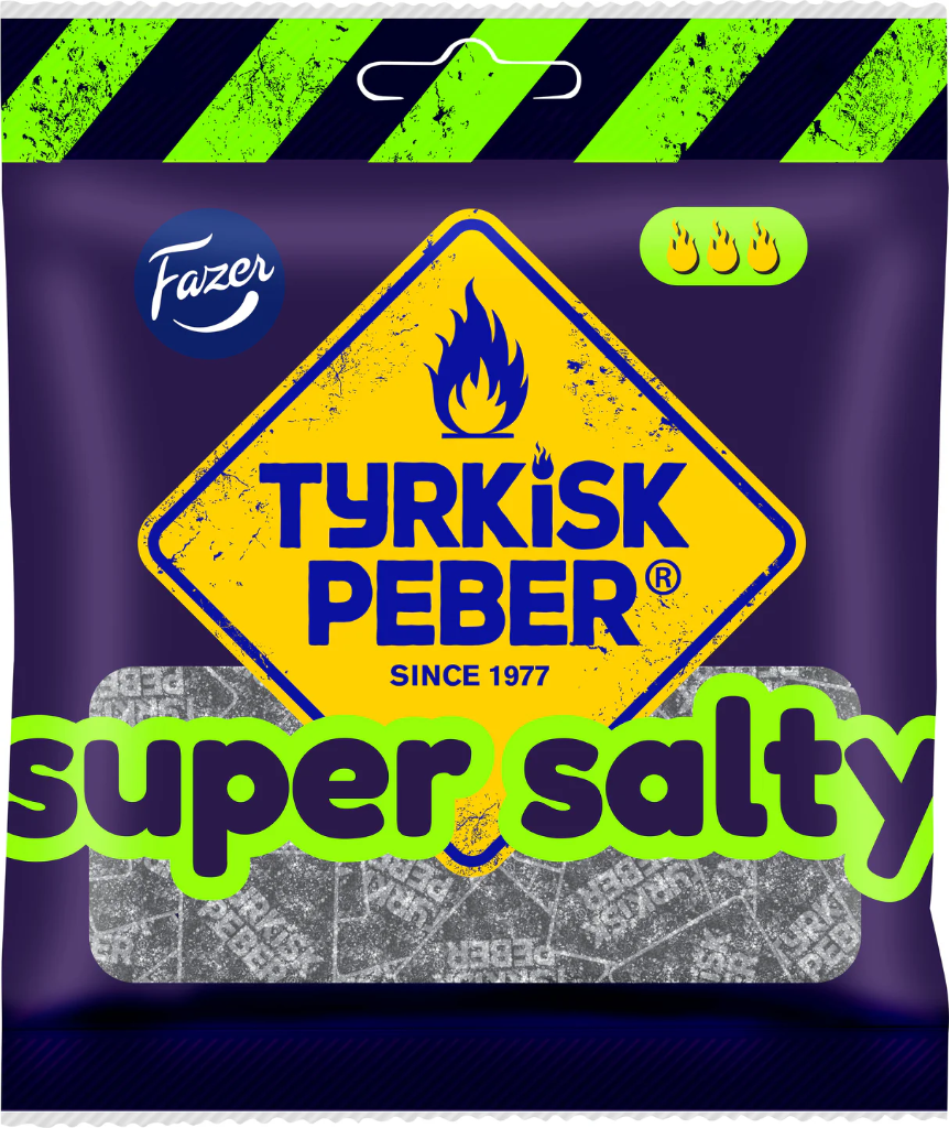 Tyrkisk Peber Super Salty 80g