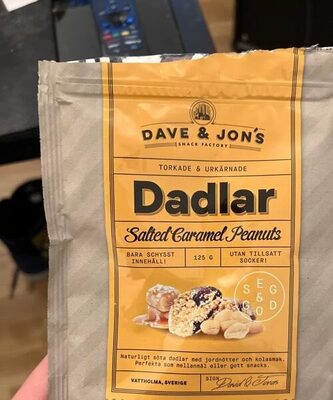 DADLAR SALTAD CARAMEL PEANUTS 125G