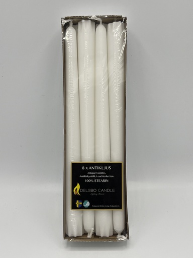 ANTIKLJUS VIT 25CM 8 PCS