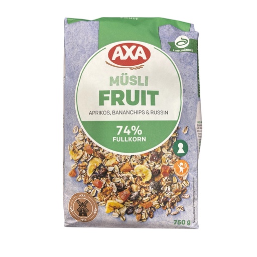 AXA MUSLI FRUKT 750G