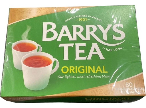 BARRYS ORIGINAL TEA 80S