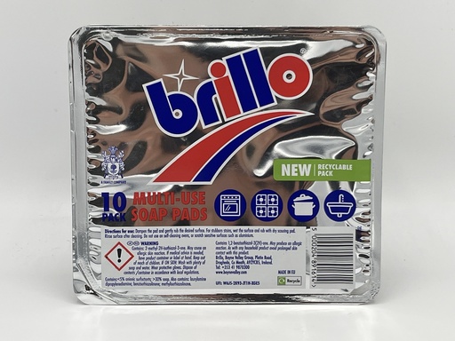 BRILLO SOAP PADS 10S