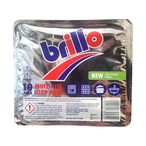 BRILLO SOAP PADS 10S