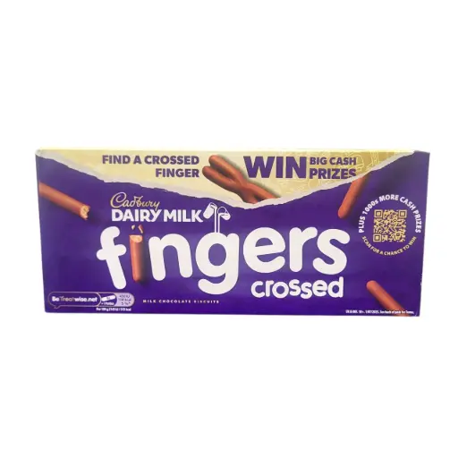 CADBURY FINGERS MILK 114G