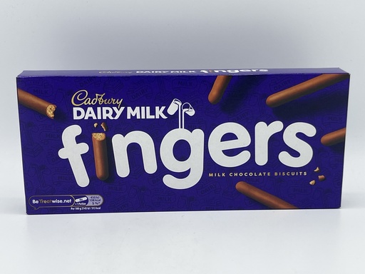 CADBURY FINGERS MILK 114G