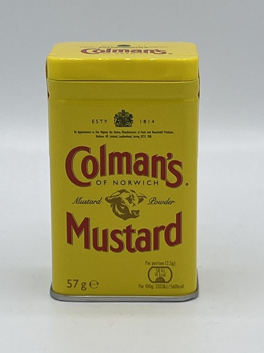 COLMANS MUSTARD POWDER 57G