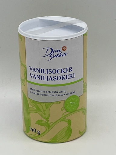 DAN  VANILJSOCKER 140G