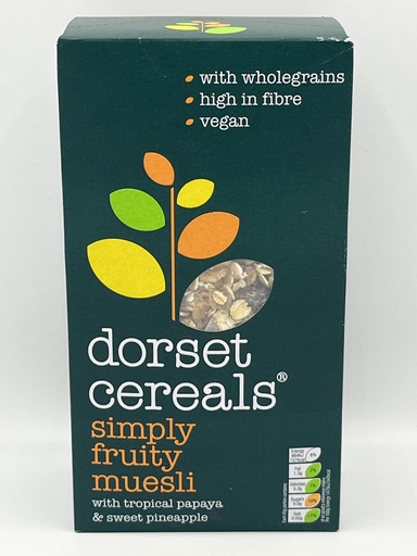 [1042745] DORSET SIMPLY FRUITY MUESLI 630G