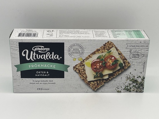 GOTEBORG FROKNACKE ORTER HAVSALT 190G